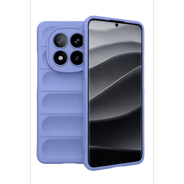 Newface Xiaomi Redmi Note 15 Pro 4G Optimum Silikon - Lila - Resim 2