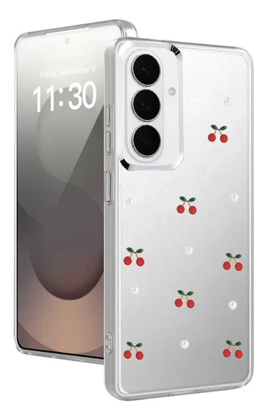 Newface Samsung Galaxy S26 Plus Fiyonk Desenli Kapak - Desen 9 ürün görseli 1