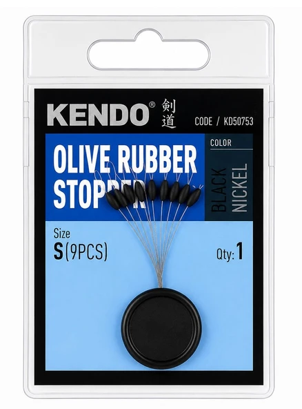 Kendo Olive Rubber Stopper ürün görseli 1