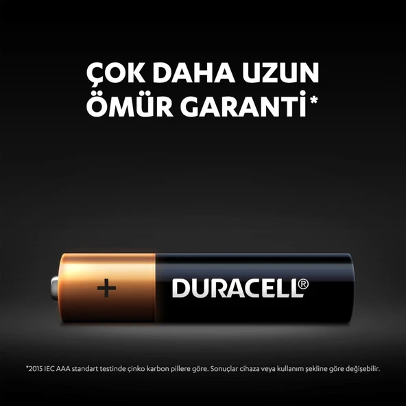 4'Lü AAA İnce Kalem Pil - Resim 4