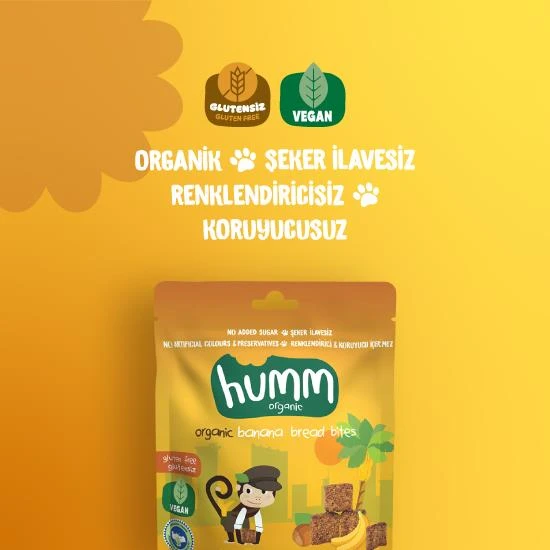 Organik Glutensiz Vegan Muzlu Kek 30 Gr ürün görseli 1