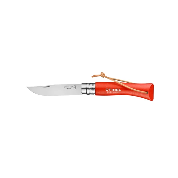 Opinel N°7 Gürgen Saplı Trekking Inox/Çelik Çakı Turuncu ürün görseli 1