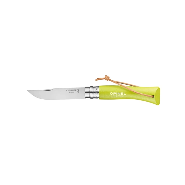 Opinel N°7 Gürgen Saplı Trekking Inox/Çelik Çakı Açık Yeşil ürün görseli 1