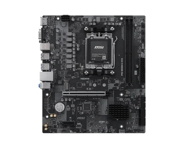 MSI PRO B850M-E EVO DDR5 ANAKART 8200MHz(OC) - Resim 2