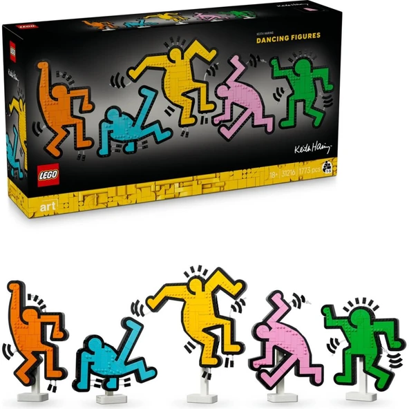 LEGO 31216  Art Keith Haring – Dans Eden Figürler ürün görseli 1