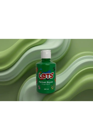 Parmak Boyası Yeşil 250 ml ürün görseli 1