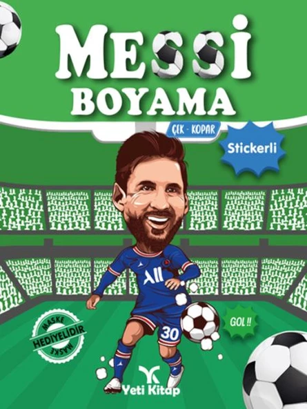 Messi Boyama Kitabı ürün görseli 1