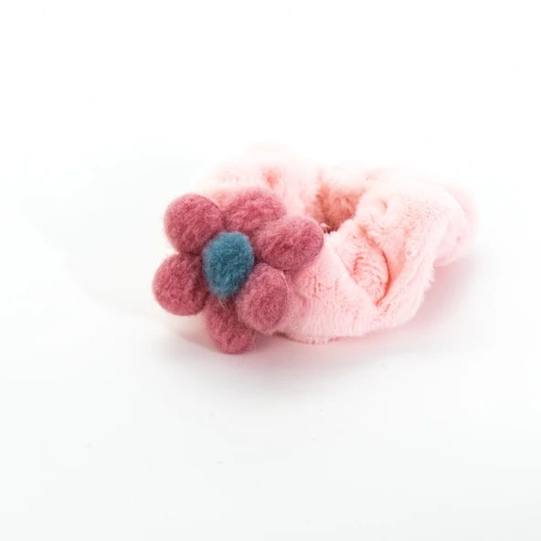 Biem Papatya Simit Peluş Toka Açık Pembe ürün görseli 1