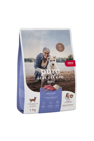 MERA PURE SENSİTİVE KUZU ETLİ MİNİ 1KG ürün görseli 1