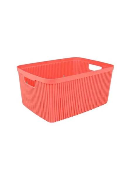 Herevin HER161373-163 Pembe Çok Amaçlı Plastik Sepet 18 L ürün görseli 1