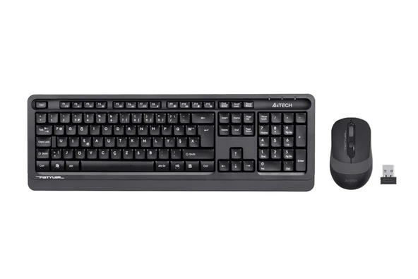 A4 Tech Fg1010F 2.4G Gri F Klavye Fn-Mm Klv+Optik Mouse Kablosuz Set ürün görseli 1