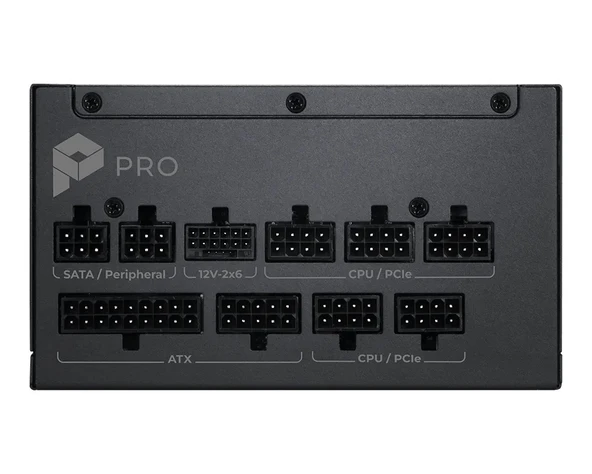 MSI PRO A850PL PCIE5 850W 80+ PLATINUM PSU - Resim 3