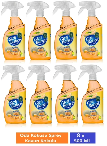 Eyüp Sabri Tuncer Oda Kokusu Sprey Kavun 500 Ml x 8 Adet ürün görseli 1