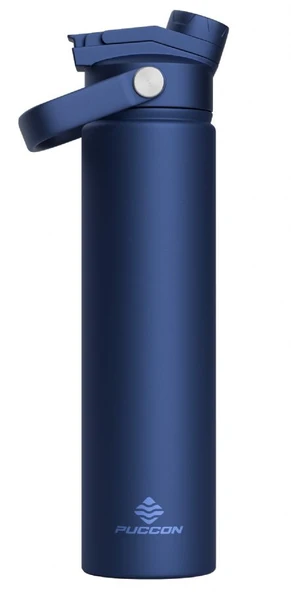 Puccon 750 ml Lacivert Paslanmaz Çelik Termos/Matara/Suluk ürün görseli 1