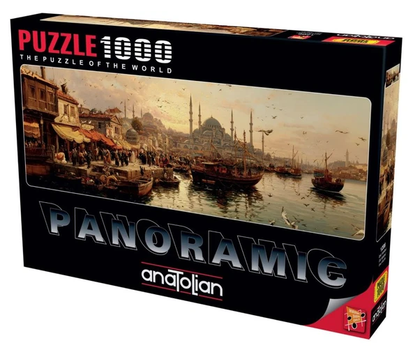 Anatolian 1000 Panoramic Parça Eski İstanbul Puzzle ürün görseli 1