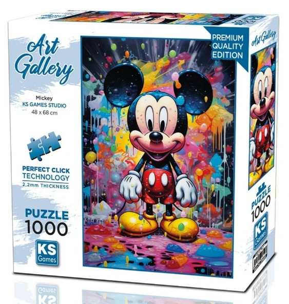 KS Games 1000 Parçalık Mickey Puzzle - 20822 ürün görseli 1