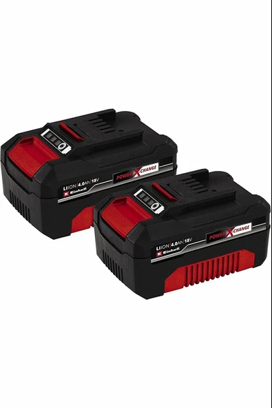 Einhell 2x18V 4.0Ah Power-X-Change-Twinpack CB Akü 2'li-4511489 ürün görseli 1