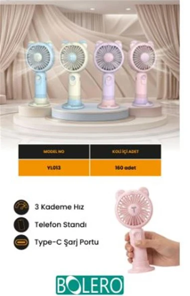 Bolero Mini Fan YL013 (SP6389) - Resim 2