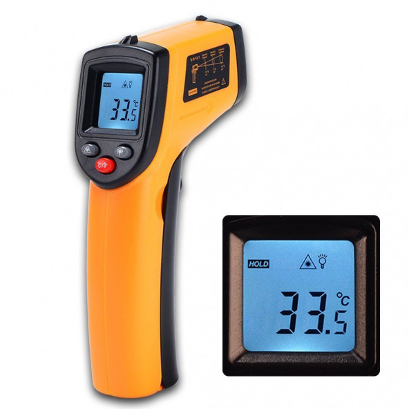 BENETECH GM320 Infrared Lazer Termometre - Resim 6
