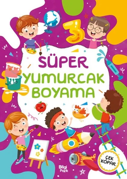 Süper Yumurcak Boyama Kitabı ürün görseli 1