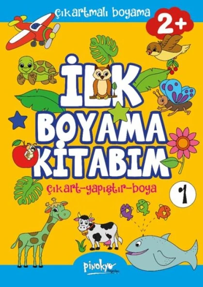 Çıkartmalı İlk Boyama Kitabım 2+ Yaş-1 ürün görseli 1
