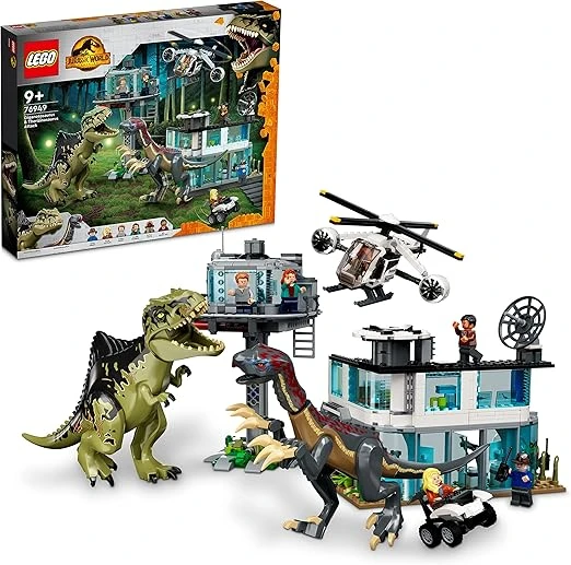 LEGO 76949 Jurassic World Giganotosaurus ve Therizinosaurus Saldırısı ürün görseli 1