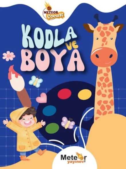 Kodla Ve Boya Boyama Kitabı ürün görseli 1
