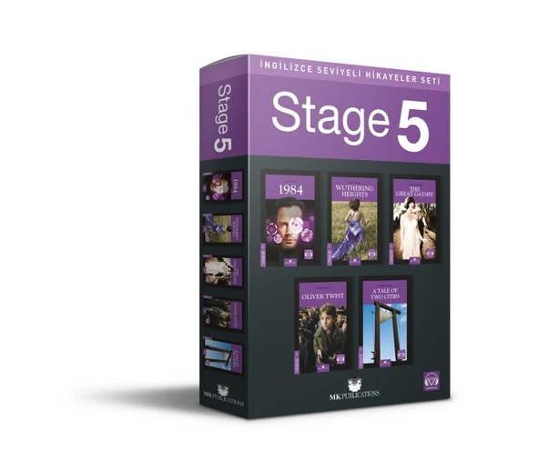 İngilizce Seviyeli Hikayeler Seti - Stage-5 ürün görseli 1