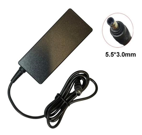 Samsung 19V 2.1A 40W 5.5x3.0mm Notebook Adaptör Şarj Aleti ürün görseli 1