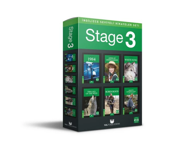 İngilizce Seviyeli Hikayeler Seti - Stage-3 ürün görseli 1