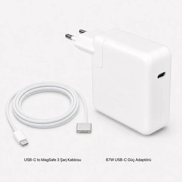 Apple MacBook Air 70W (87W) USB-C Magsafe 3 Güç Adaptörü ürün görseli 1