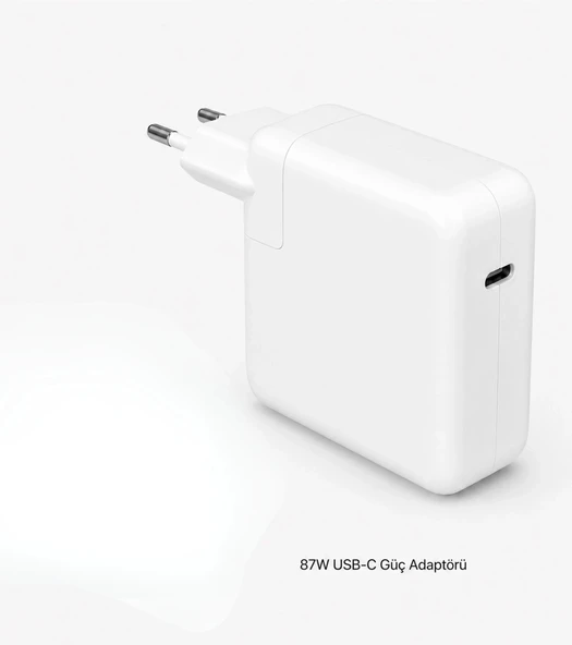 Apple MacBook 87W USB-C Güç Adaptörü ürün görseli 1