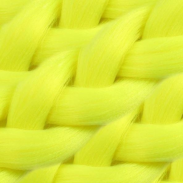 Sentetik Örgülük Esperer 100 Gr. / Neon Sarı - Resim 3