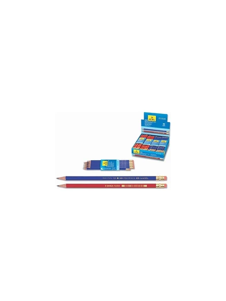 Adel Kurşun Kalem Fish Pencil Silgili 202 1121 001 (144 Lü Paket) ürün görseli 1