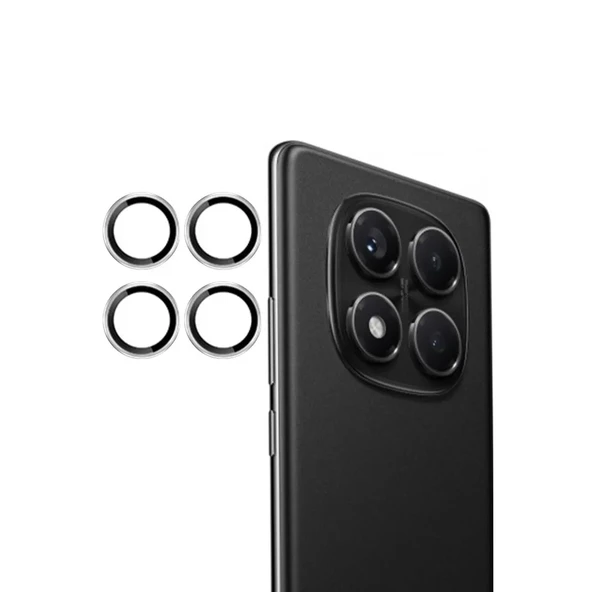 Joko Xiaomi Redmi Note 14 Pro 4g Pvd Metal Kamera Lens - Gümüş ürün görseli 1
