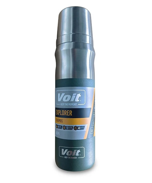 Voit Matara (Suluk) Explorer Thermos / Yeşil / 650Ml 1Vtaktm40065 / 069-650Ml ürün görseli 1