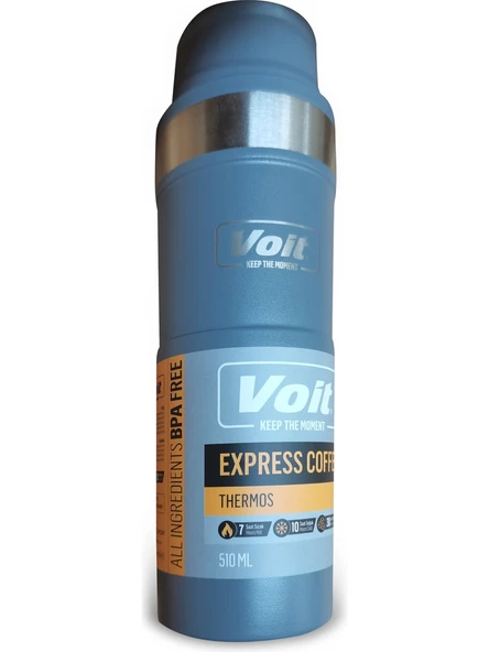 Voit Matara (Suluk) Express Coffee Thermos / Gri / 510Ml 1Vtaktm20051 / 013-510Ml ürün görseli 1