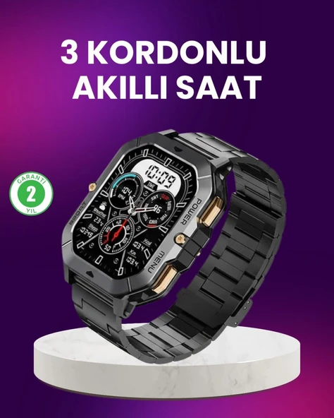 Bildirim Ve Spor Takipli Akıllı Saat ürün görseli 1