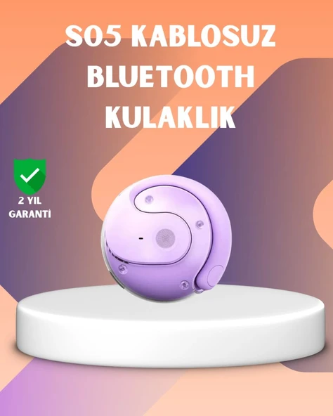 S05 Kulak İçi Kulaklık – Değiştirilebilir Silikon Uçlu Ergonomik Tasarım ürün görseli 1