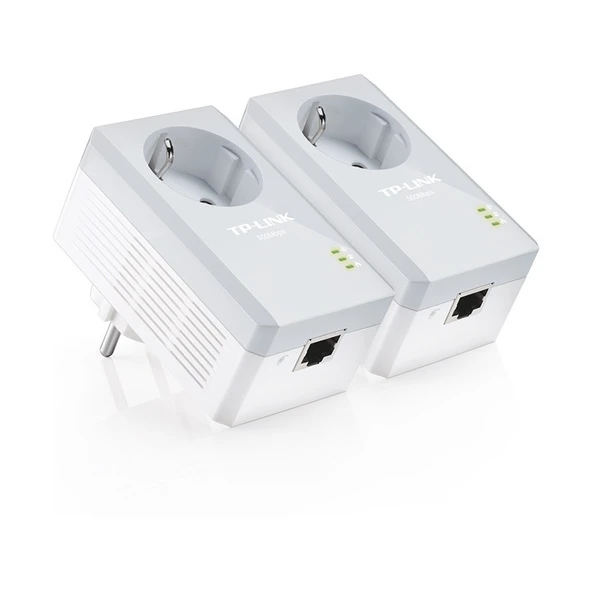 Tl-Pa4010Pkit 600 Mbps Priz Soketli Powerline Adaptör Başlangıç Kiti ürün görseli 1