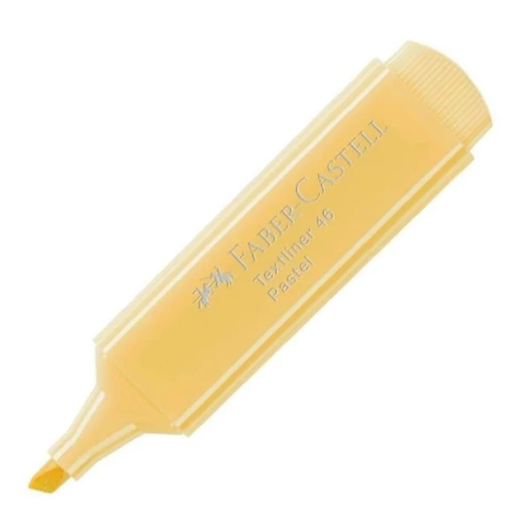 Faber-Castell Fosforlu Kalem Pastel Vanilya 1546 (10 Lu Paket) ürün görseli 1