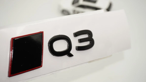 DK Tuning Q3 2025+ Bagaj Siyah Yazı Logo Arma Audi İle Uyumlu ürün görseli 1