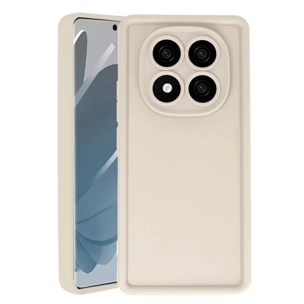 Xiaomi Redmi Note 14 Pro 5g Kılıf Viera Silikon - Krem ürün görseli 1
