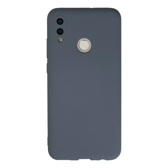 Huawei P Smart 2019 Kılıf Nano İçi Kadife Silikon - Gri ürün görseli 1