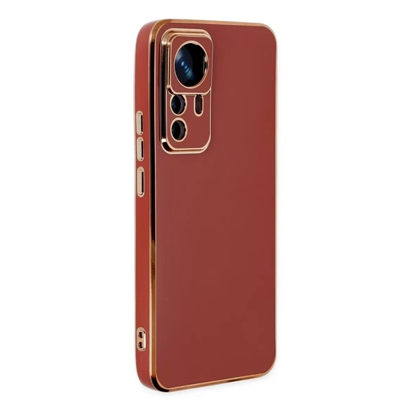 Xiaomi Mi 12t Pro Kılıf Volet Silikon - Kırmızı ürün görseli 1