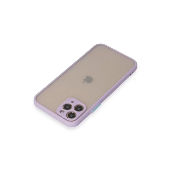 İphone 11 Pro Kılıf Montreal Silikon Kapak - Mor ürün görseli 1