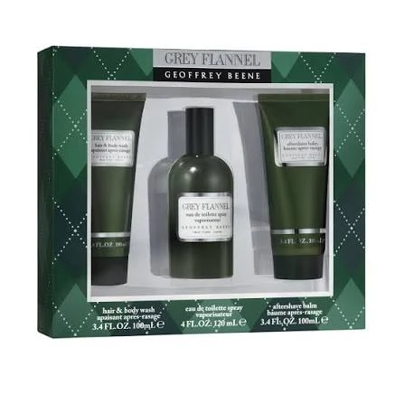 Geoffrey Beene Grey Flannel 3 Parça Hediye Seti ürün görseli 1