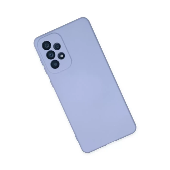 Samsung Galaxy A23 4g Kılıf Nano İçi Kadife Silikon - Lila ürün görseli 1