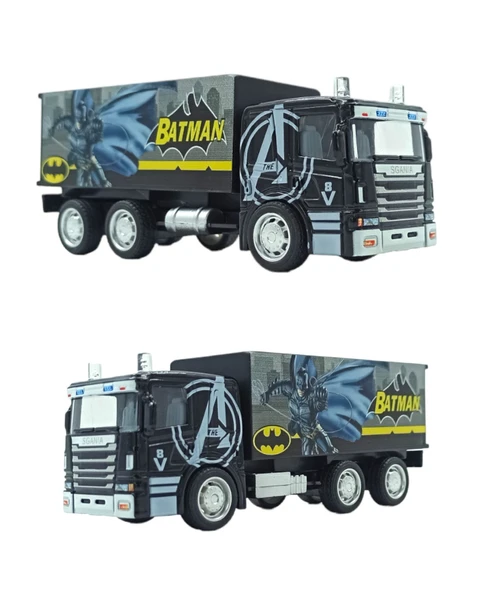 Batman Figür Temalı Oyuncak Metal Tır Batman Sevenlerin Oyuncak Metal Tır'ı 14cm. ürün görseli 1