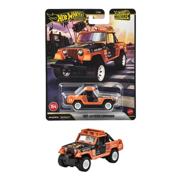 Hot Wheels Boulevard Premium Araçlar 1967 JEEEPSTER COMMANDO GJT68 - JHW29 ürün görseli 1